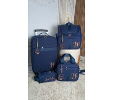 Kit Bolsas de Bebe Azul Marinho